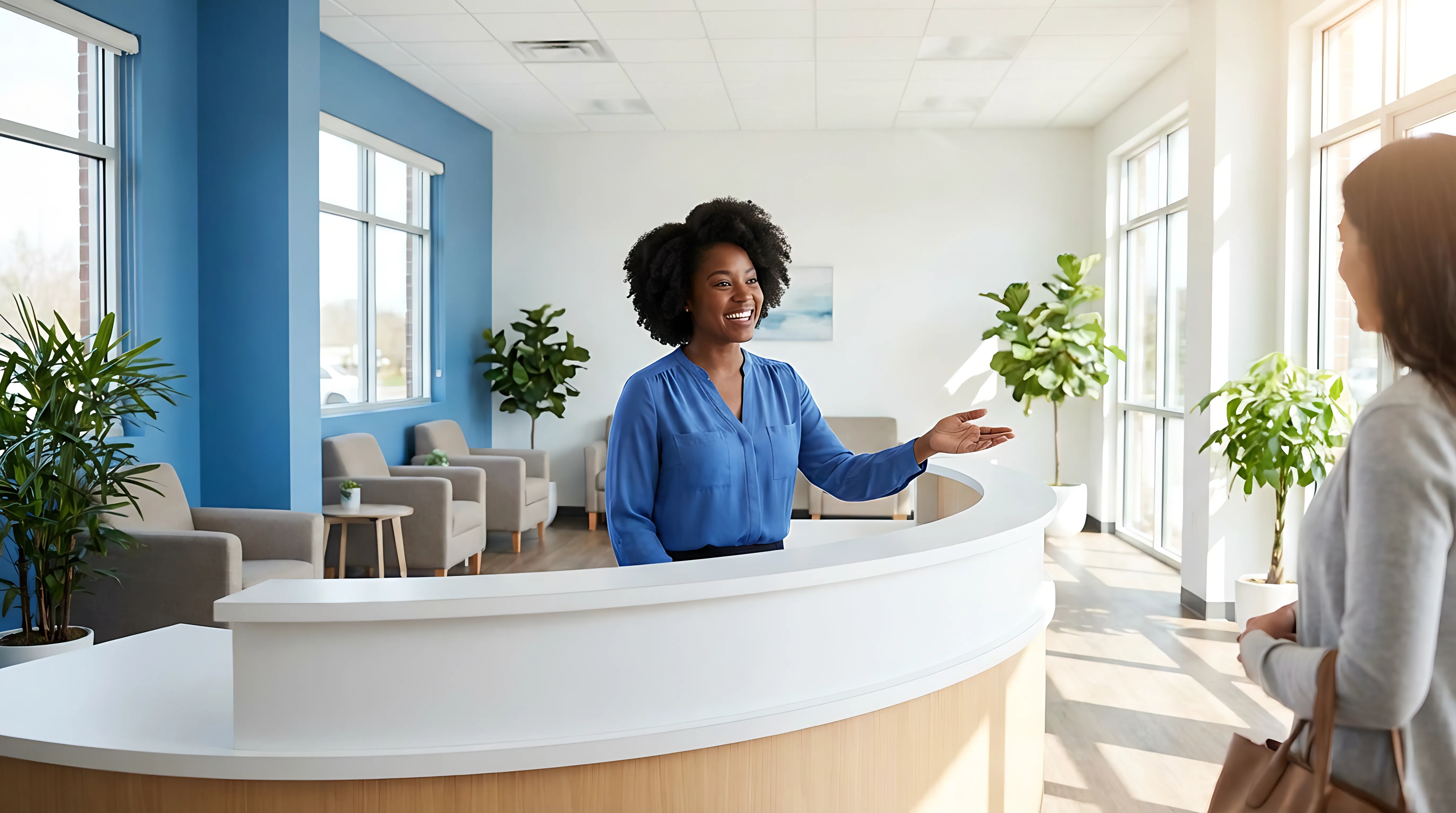 Welcoming reception at Amadeo Medical Group Spanish Town