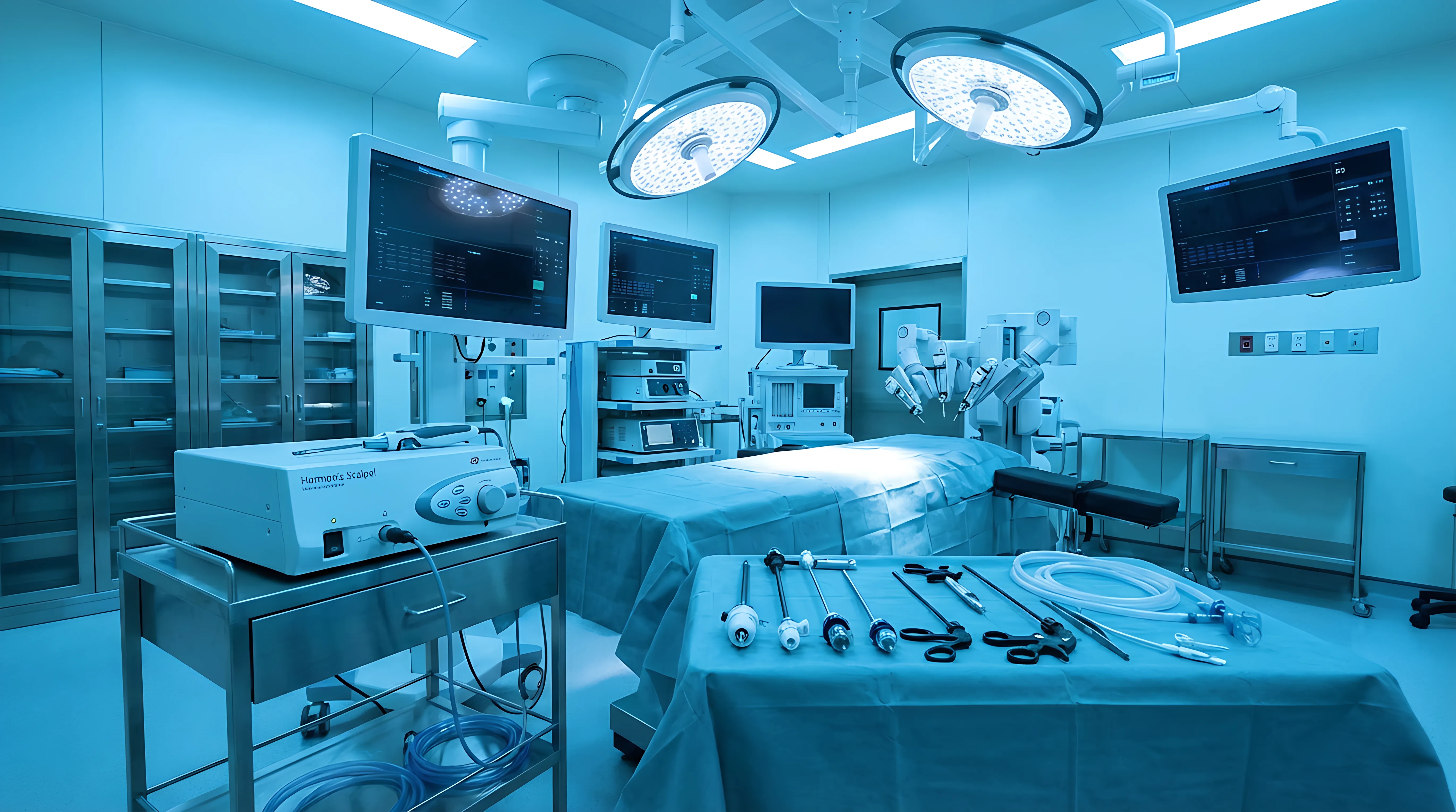 Amadeo Medical Group laparoscopic surgery suite in Spanish Town Jamaica